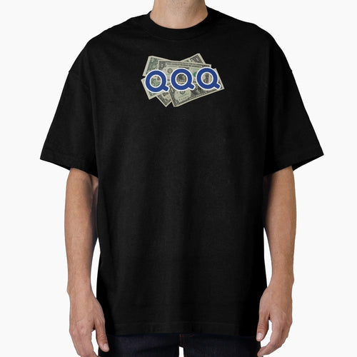 Qqq Dollar Bills T-Shirt - Streetwear Style Men Women - T-Shirt, Sweatshirt, Hoodie