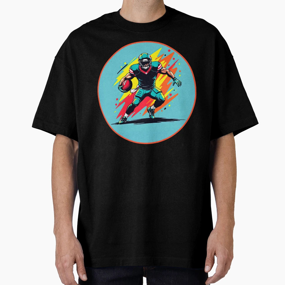 Football Player T-Shirt - Novelty Apparel Men Women - T-Shirt, Sweatshirt, Hoodie