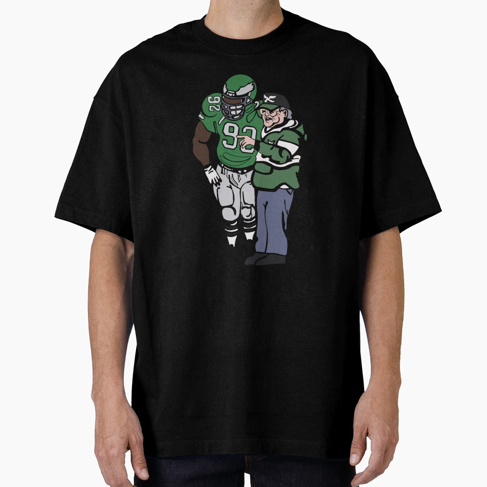 Reggie White Buddy Ryan T-Shirt - Novelty Apparel Unisex - T-Shirt, Sweatshirt, Hoodie