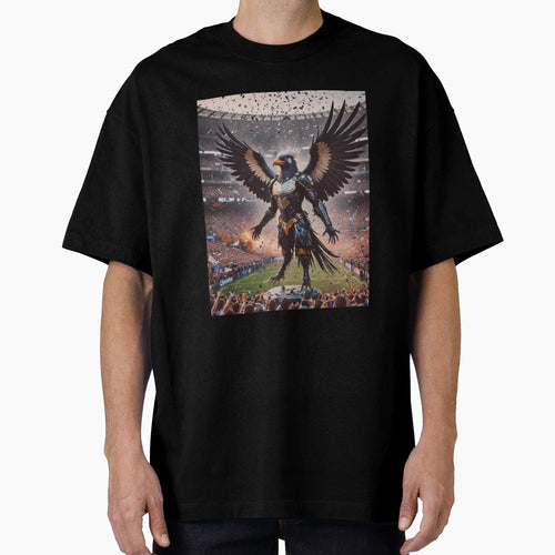 Newcastle United Fc Mascot Magpie T-Shirt - Minimalist Print Unisex - T-Shirt, Sweatshirt, Hoodie