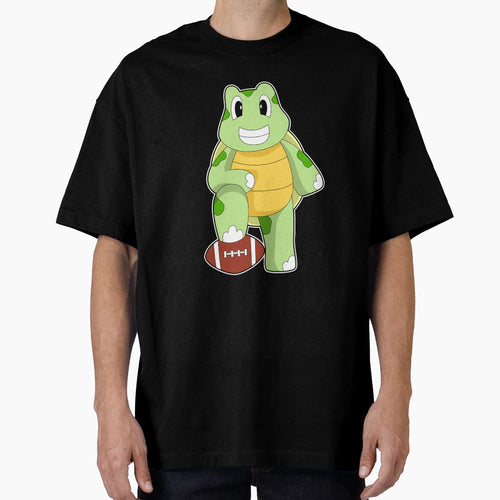 Turtle Football Sports T-Shirt - Fun Novelty Design Men Women - T-Shirt, Sweatshirt, Hoodie