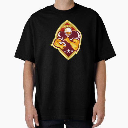 American Football Sports Player T-Shirt - Custom Art Print Unisex - T-Shirt, Sweatshirt, Hoodie