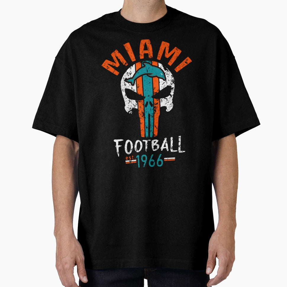 Football Miami Dolphins T-Shirt - Streetwear Style for Adults - T-Shirt, Sweatshirt, Hoodie