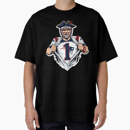 Patriots No 1 Power Reveal T-Shirt - Casual Everyday Wear Unisex - T-Shirt, Sweatshirt, Hoodie