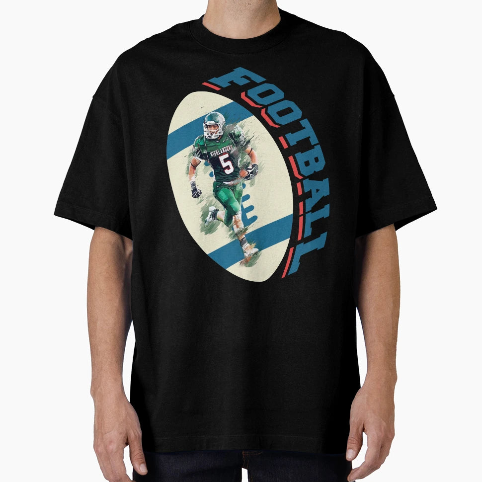 Football Football Player T-Shirt - Streetwear Style Unisex - T-Shirt, Sweatshirt, Hoodie