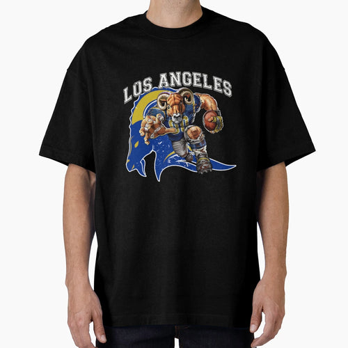 Los Angeles Football T-Shirt - Novelty Apparel for Adults - T-Shirt, Sweatshirt, Hoodie