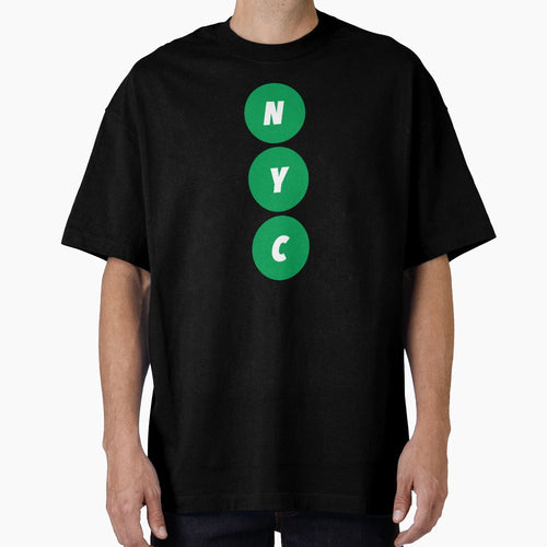 Nyc Green Vertical T-Shirt - Trendy Graphic Men Women - T-Shirt, Sweatshirt, Hoodie
