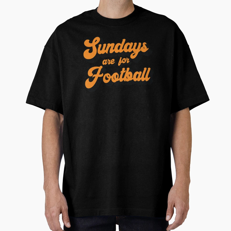 Sundays Are Football T-Shirt - Custom Art Print Men Women - T-Shirt, Sweatshirt, Hoodie