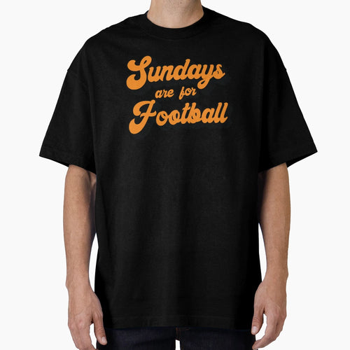 Sundays Are Football T-Shirt - Custom Art Print Men Women - T-Shirt, Sweatshirt, Hoodie