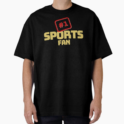 1 Sports Fan Gold T-Shirt - Fun Novelty Design Men Women - T-Shirt, Sweatshirt, Hoodie
