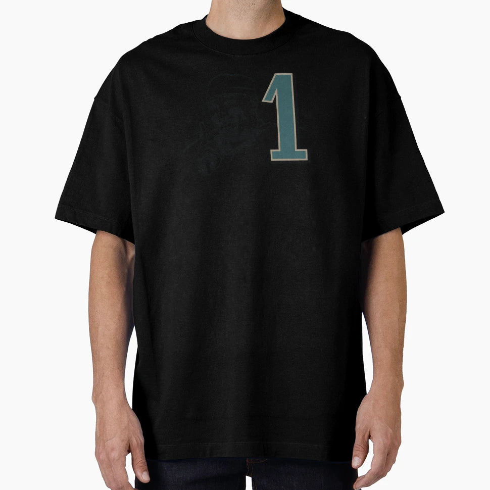 Hurts Number 1 Philly Football T-Shirt - Custom Art Print for Adults - T-Shirt, Sweatshirt, Hoodie