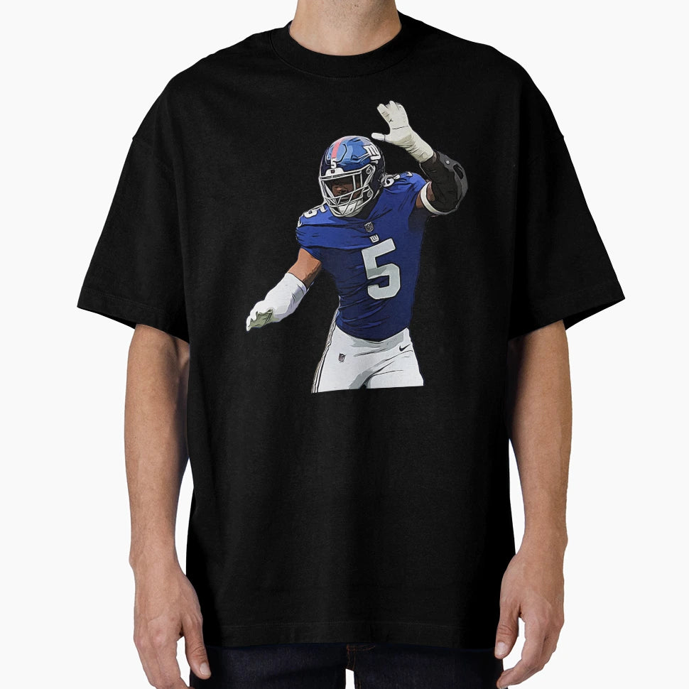 Kayvon Thibodeaux Giants T-Shirt - Casual Everyday Wear for Adults - T-Shirt, Sweatshirt, Hoodie