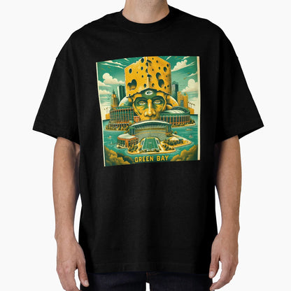Green Bay Packers Artwork T-Shirt - Unique Graphic Unisex - T-Shirt, Sweatshirt, Hoodie