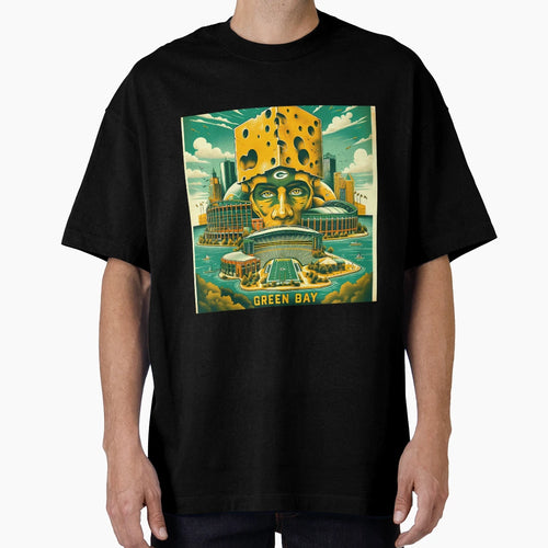 Green Bay Packers Artwork T-Shirt - Unique Graphic Unisex - T-Shirt, Sweatshirt, Hoodie