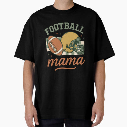 Football Mama Game Day Proud Sports T-Shirt - Minimalist Print for Adults - T-Shirt, Sweatshirt, Hoodie