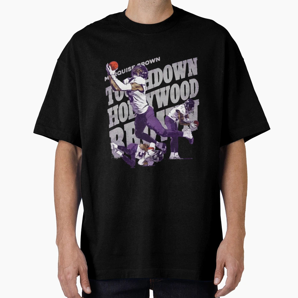 Marquise Brown Gift T-Shirt - Novelty Apparel Unisex - T-Shirt, Sweatshirt, Hoodie