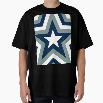 Cowboys Geometric Minimal T-Shirt - Novelty Apparel Men Women - T-Shirt, Sweatshirt, Hoodie