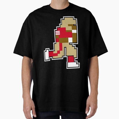 Tecmo Bowl S F 8 Bit San Francisco T-Shirt - Novelty Apparel Unisex - T-Shirt, Sweatshirt, Hoodie