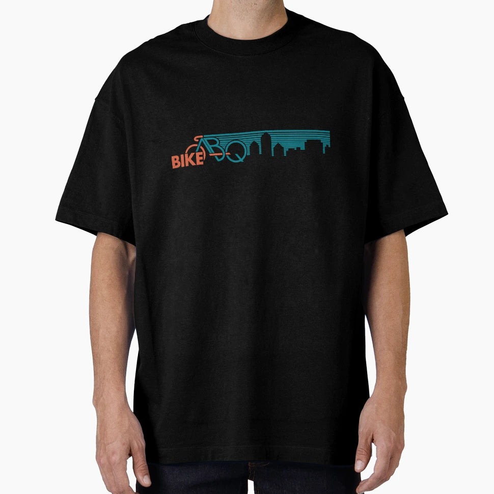 Bikeabq Skyline T-Shirt - Novelty Apparel Men Women - T-Shirt, Sweatshirt, Hoodie