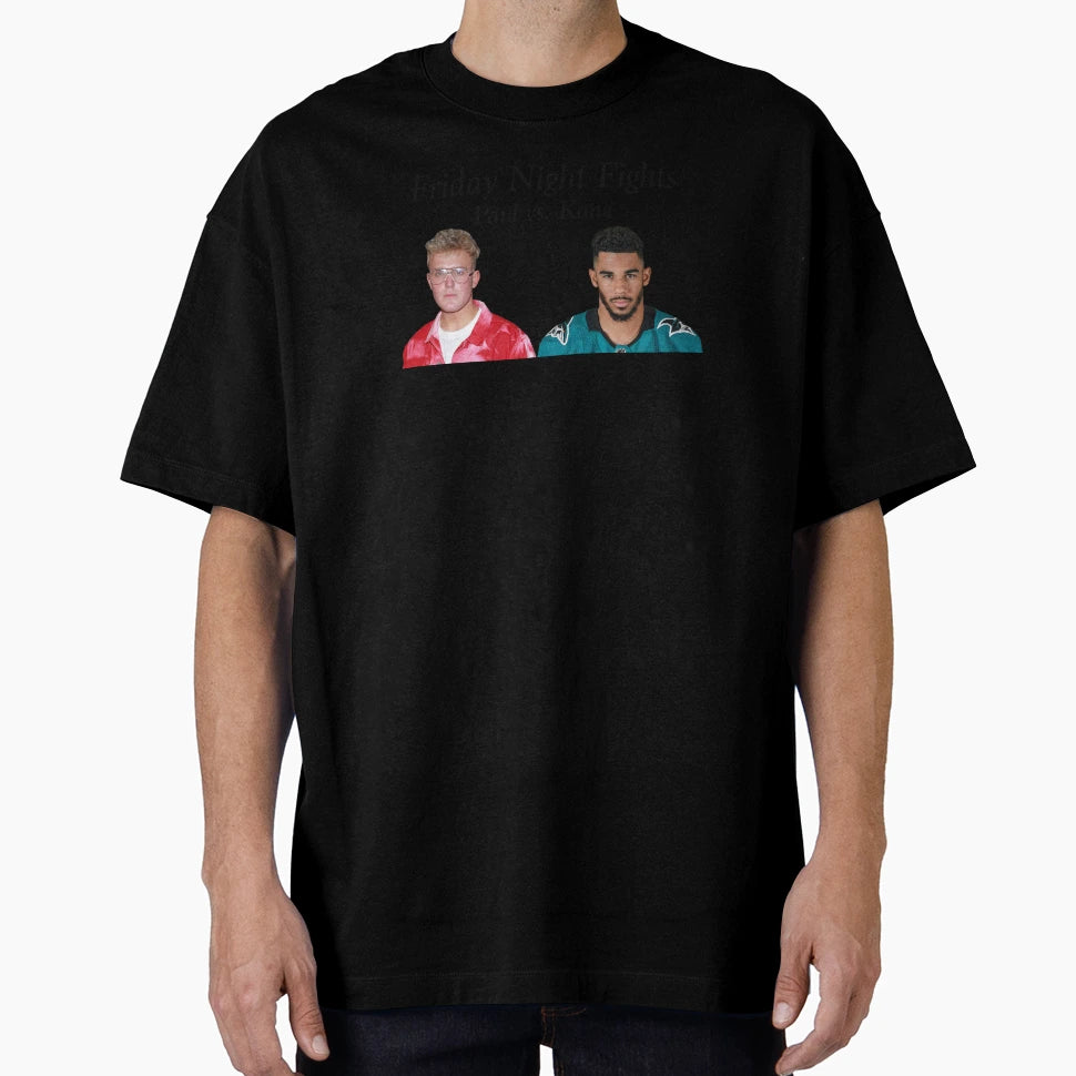 Jake Paul Vs Evander Kane T-Shirt - Custom Art Print for Adults - T-Shirt, Sweatshirt, Hoodie
