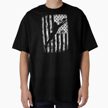 Football American Flag T-Shirt - Casual Everyday Wear for Adults - T-Shirt, Sweatshirt, Hoodie