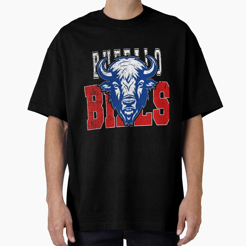 Art Buffalo Bills T-Shirt - Aesthetic Graphic for Adults - T-Shirt, Sweatshirt, Hoodie