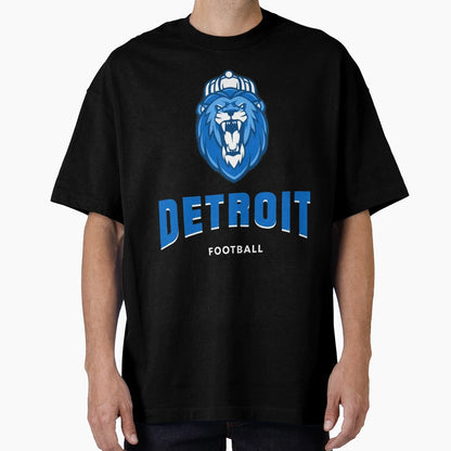 Football Detroit Lions T-Shirt - Novelty Apparel for Adults - T-Shirt, Sweatshirt, Hoodie