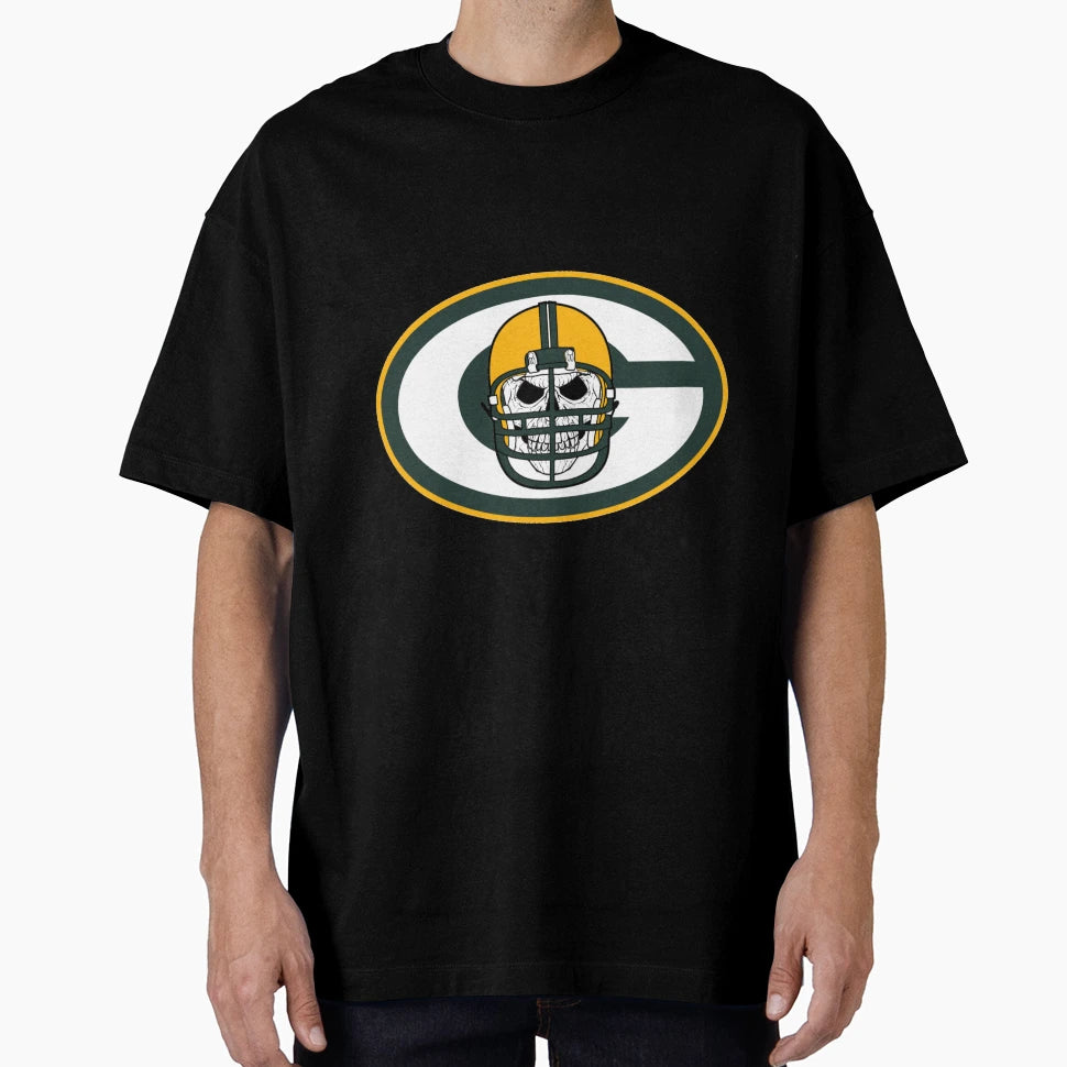 Packers Skull T-Shirt - Aesthetic Graphic Unisex - T-Shirt, Sweatshirt, Hoodie