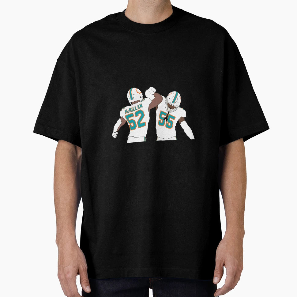 Miami Dolphins Jerome Baker Raekwon T-Shirt - Novelty Apparel Unisex - T-Shirt, Sweatshirt, Hoodie