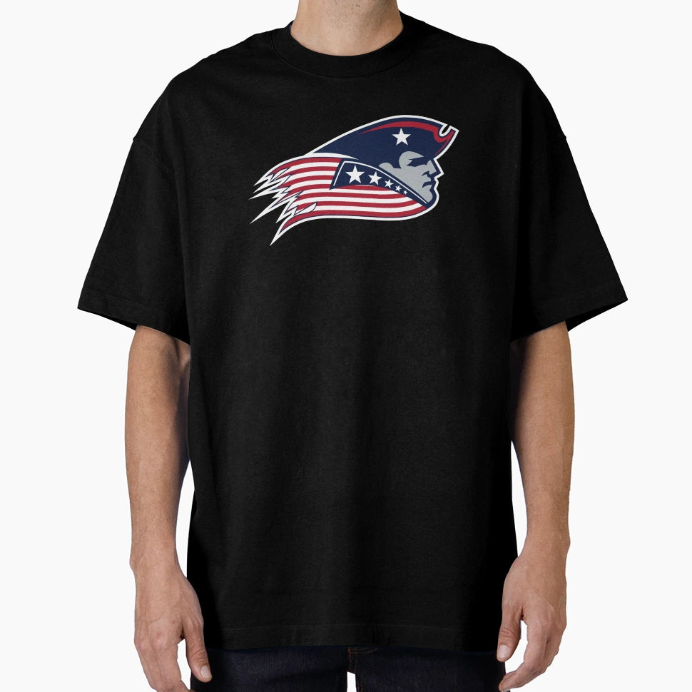 Football Patriots Football T-Shirt - Minimalist Print Men Women - T-Shirt, Sweatshirt, Hoodie