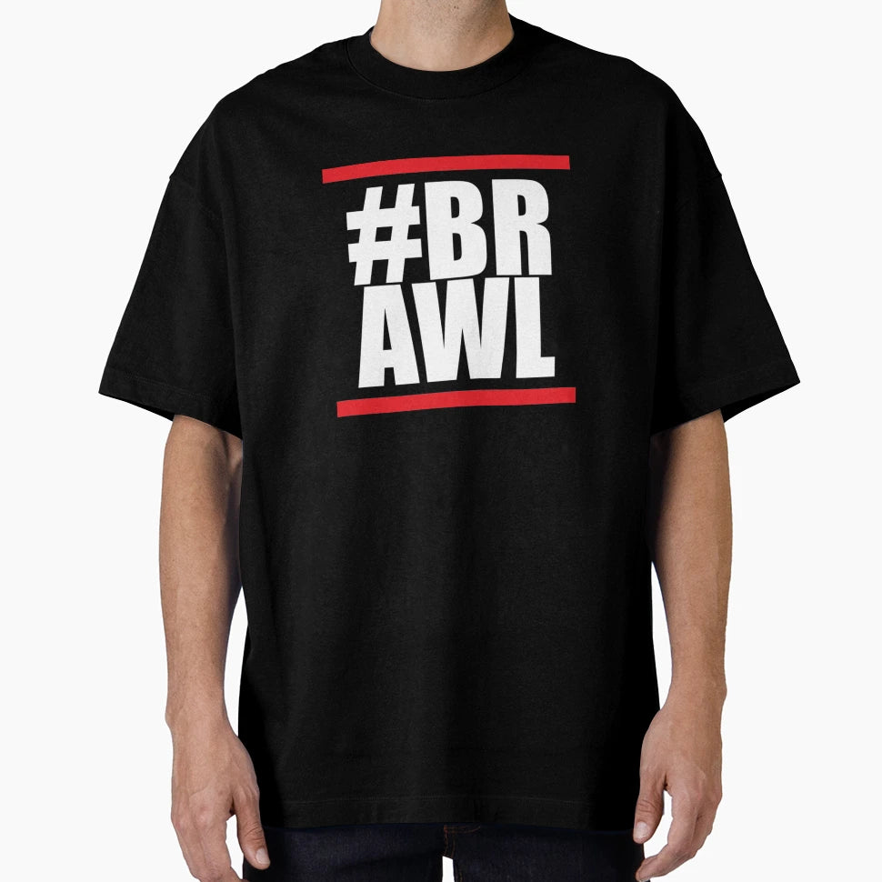 Brawl White Brawl T-Shirt - Graphic Print Men Women - T-Shirt, Sweatshirt, Hoodie