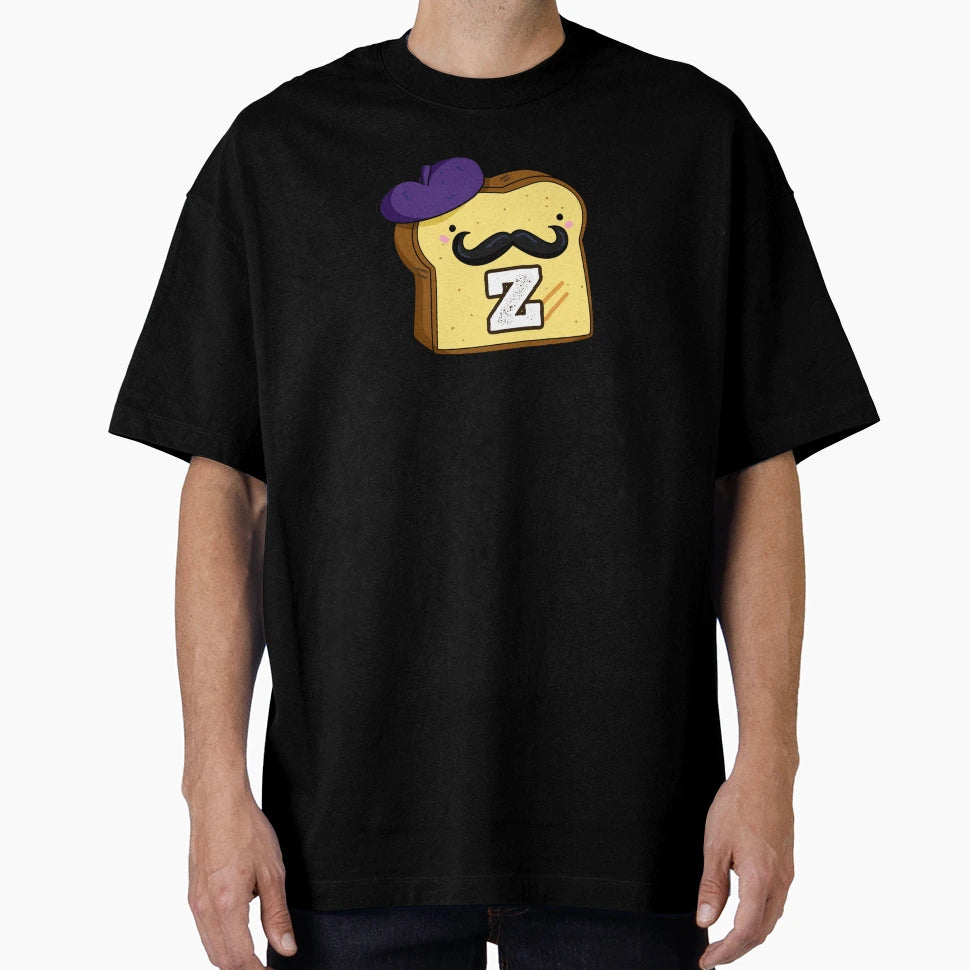Alphabet Letter Z French Toast T-Shirt - Fun Novelty Design for Adults - T-Shirt, Sweatshirt, Hoodie