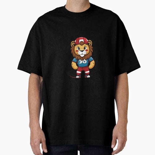 American Football Lion T-Shirt - Novelty Apparel Men Women - T-Shirt, Sweatshirt, Hoodie
