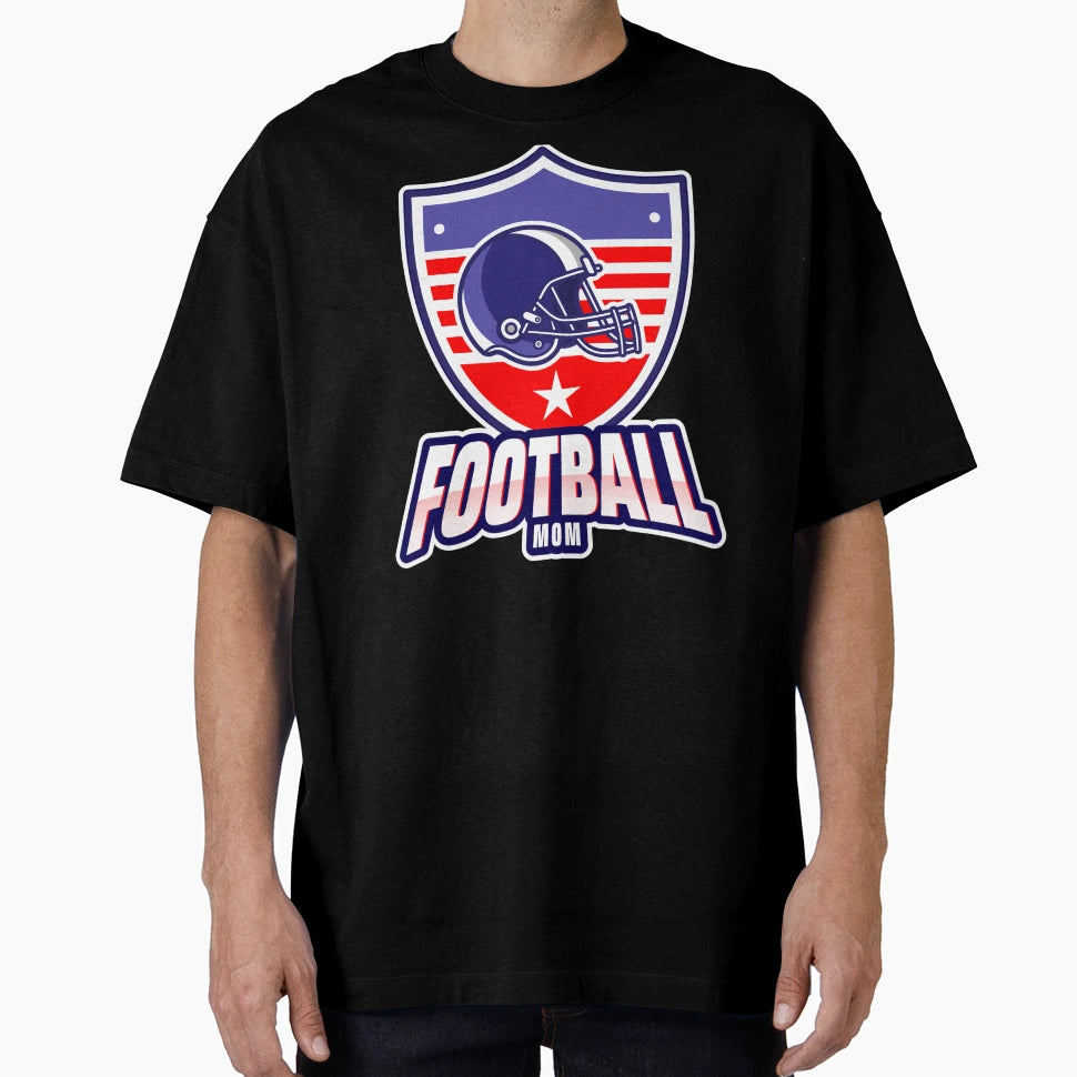 American Football Mom Soccer Team Player T-Shirt - Novelty Apparel Unisex - T-Shirt, Sweatshirt, Hoodie