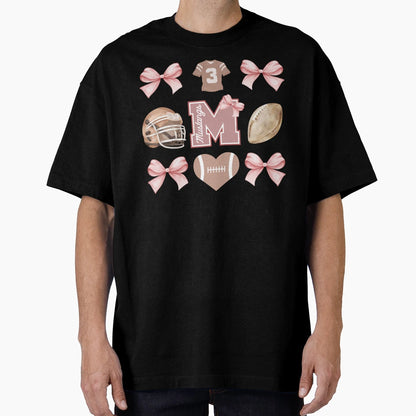 Mustang Football Cutesy T-Shirt - Streetwear Style Men Women - T-Shirt, Sweatshirt, Hoodie