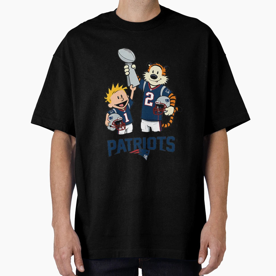 Funny Calvin And Hobbes Football Ny T-Shirt - Streetwear Style Men Women - T-Shirt, Sweatshirt, Hoodie