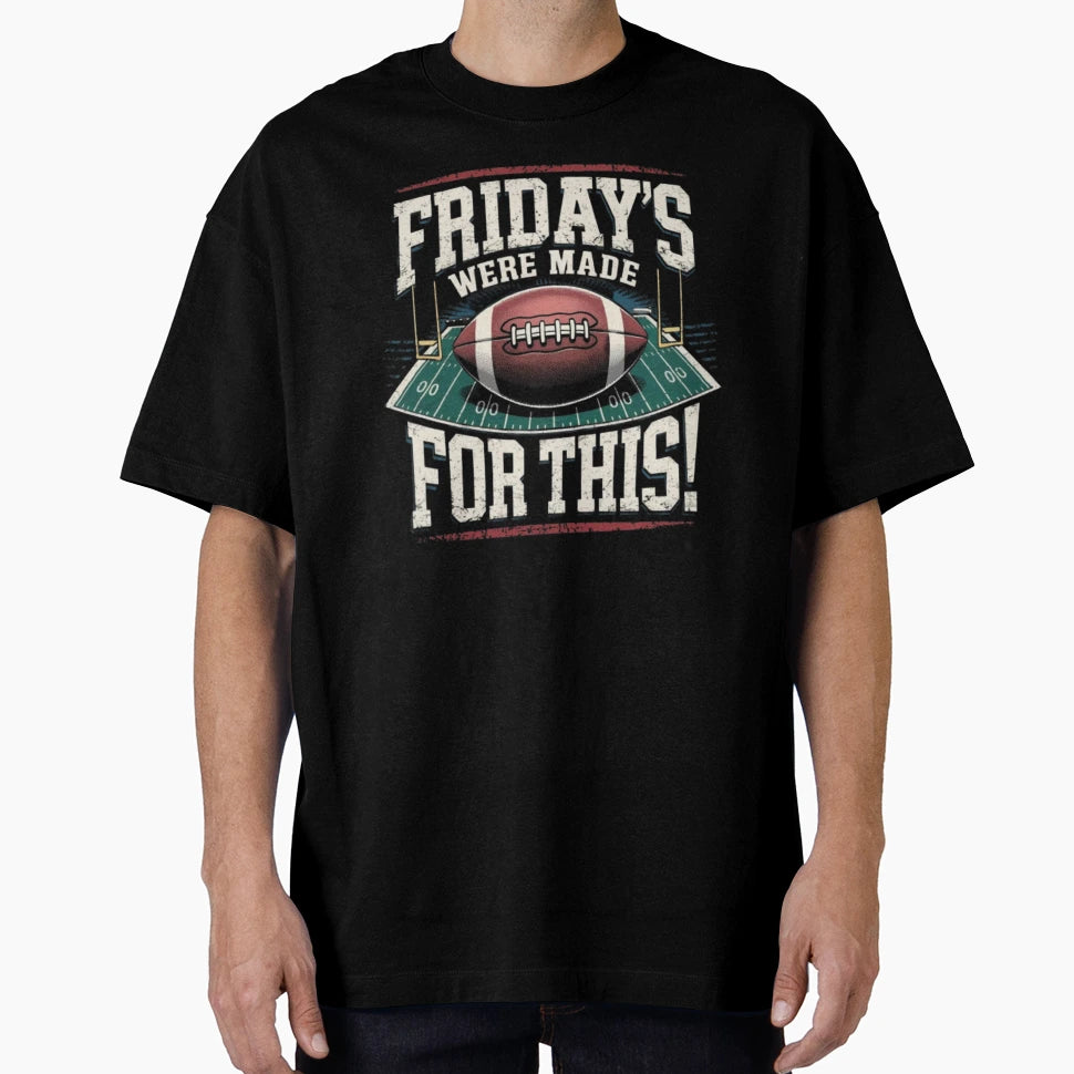 Friday Night Football Game Day Gridiron T-Shirt - Minimalist Print Unisex - T-Shirt, Sweatshirt, Hoodie