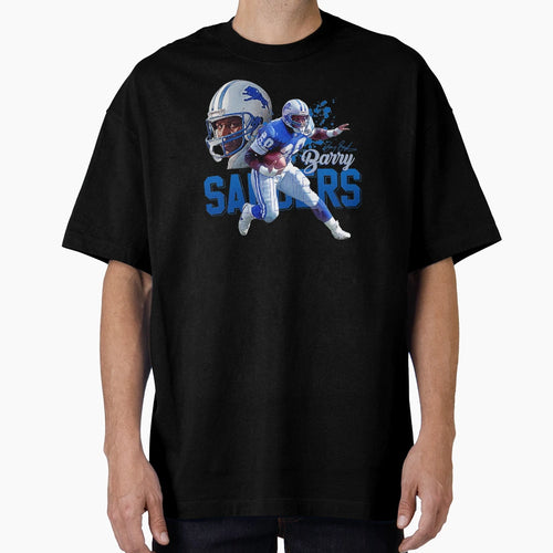 Barry Sanders Detroit Lions T-Shirt - Trendy Graphic Men Women - T-Shirt, Sweatshirt, Hoodie