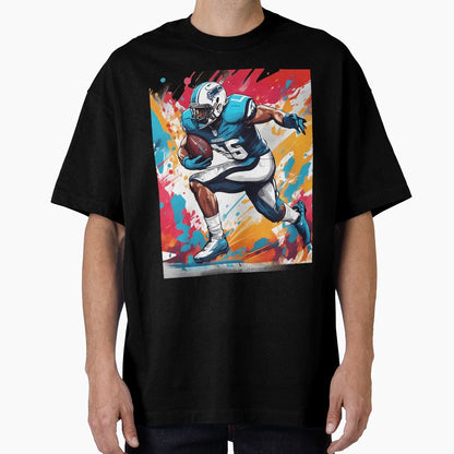 Gridiron American Football T-Shirt - Custom Art Print Unisex - T-Shirt, Sweatshirt, Hoodie