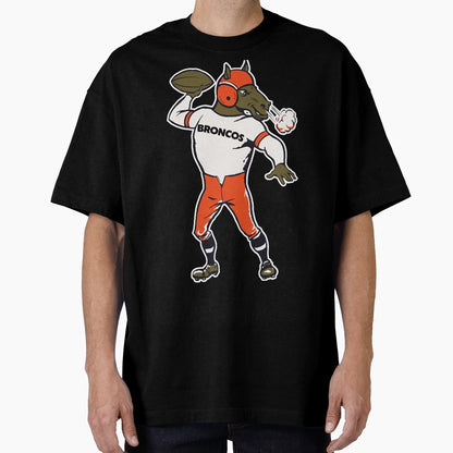 Denver Broncos Mascot Fan T-Shirt - Minimalist Print Unisex - T-Shirt, Sweatshirt, Hoodie