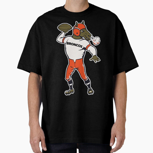 Denver Broncos Mascot Fan T-Shirt - Minimalist Print Unisex - T-Shirt, Sweatshirt, Hoodie