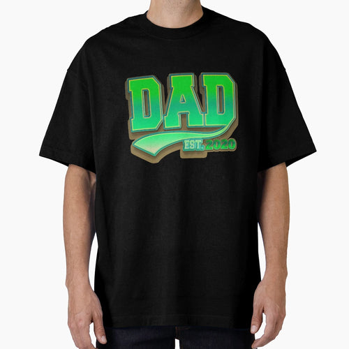 Dad Est 2020 Father To Be Gift T-Shirt - Aesthetic Graphic for Adults - T-Shirt, Sweatshirt, Hoodie