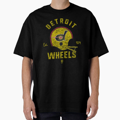 Defunct Series Detroit Wheels T-Shirt - Streetwear Style Unisex - T-Shirt, Sweatshirt, Hoodie