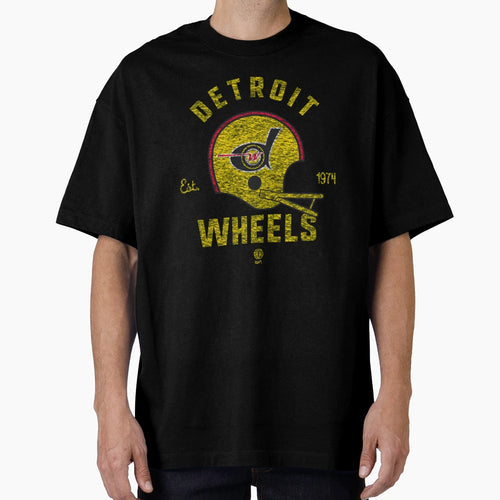 Defunct Series Detroit Wheels T-Shirt - Streetwear Style Unisex - T-Shirt, Sweatshirt, Hoodie
