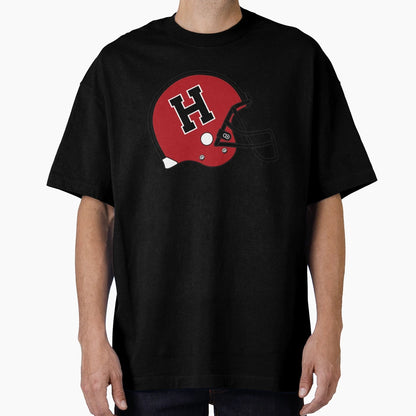 Harvard Crimson Football Helmet Logo T-Shirt - Graphic Print for Adults - T-Shirt, Sweatshirt, Hoodie
