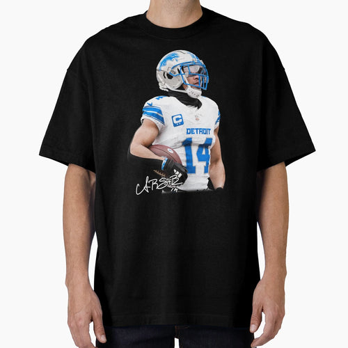 Amon Ra St Brown Football T-Shirt - Unique Graphic Men Women - T-Shirt, Sweatshirt, Hoodie