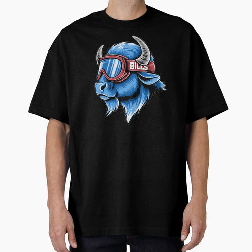 Bills Ski Buffalo T-Shirt - Minimalist Print Men Women - T-Shirt, Sweatshirt, Hoodie
