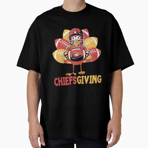 Chiefs Football Thanksgiving Turkey T-Shirt - Streetwear Style Men Women - T-Shirt, Sweatshirt, Hoodie