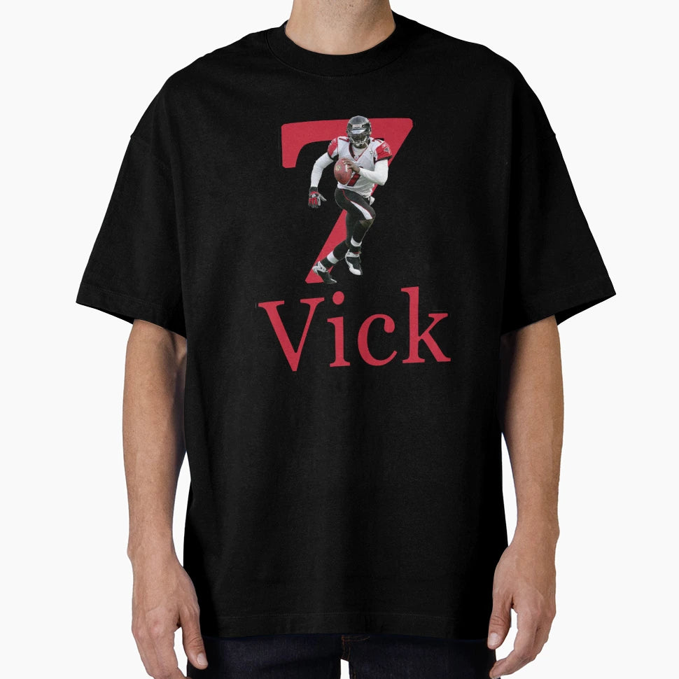 Vick Atlanta Falcons T-Shirt - Casual Everyday Wear for Adults - T-Shirt, Sweatshirt, Hoodie
