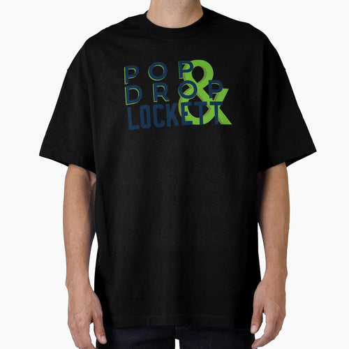 Pop Drop And Lockett Seahawks T-Shirt - Casual Everyday Wear for Adults - T-Shirt, Sweatshirt, Hoodie